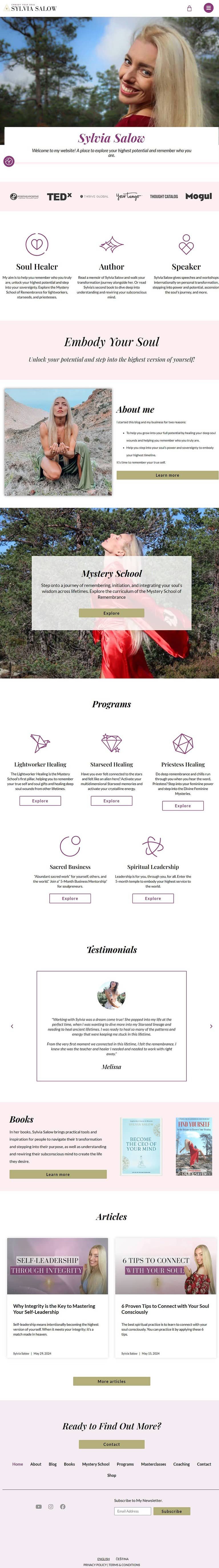 Website template